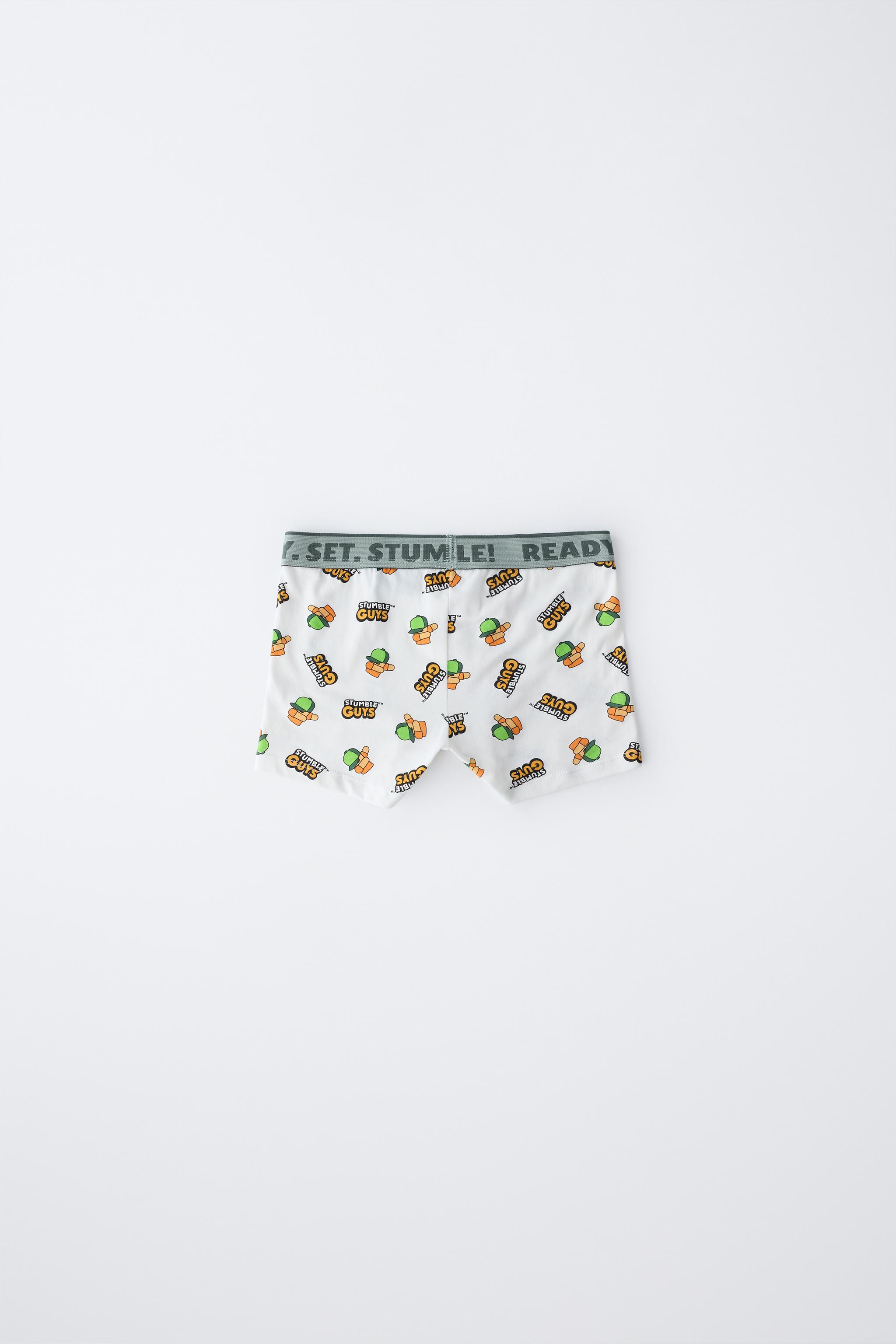 AGES 6-14 / TWO-PACK OF STUMBLE GUYS ™ © SCOPELY BOXERS